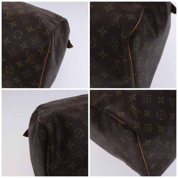 LOUIS VUITTON Monogram Keepall 45 Boston Bag M41428 LV Auth nb290 - Picture 14 of 16